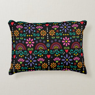 Coussins Décoratifs Art folklorique mexicain sans soudure motif, desig