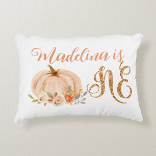 Coussins Décoratifs Automne doux petit citrouille premier anniversaire