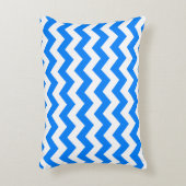 Coussins Décoratifs Azure Blue Chevron (Devant(Vertical))