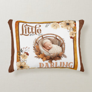 Coussins Décoratifs Baby shower Floral Boho Rustique Jeter Oreiller