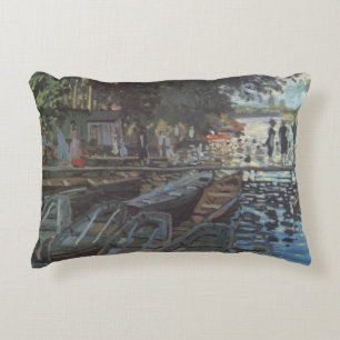 Coussins Décoratifs Baigneurs à La Grenouillère par Claude Monet