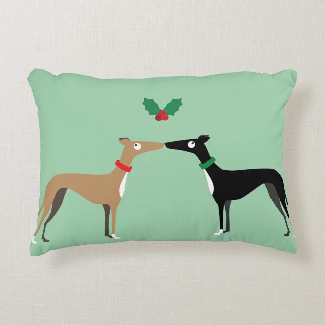 Coussins Décoratifs Baiser de chien (Devant)