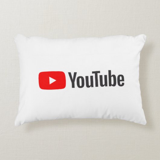 Coussins Décoratifs Baisers YouTube (Devant)