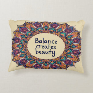 Coussins Décoratifs Balance crée la beauté - Inspirationnel