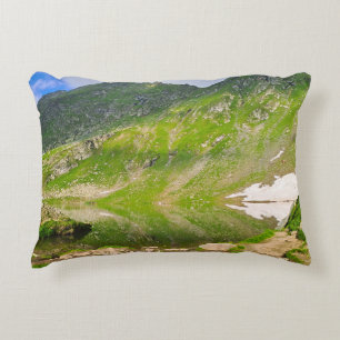 Coussins Décoratifs Balea Lake Mountain Slope – Romania Alpine Print
