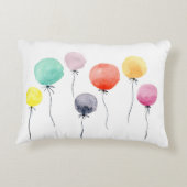 Coussins Décoratifs Ballons d'aquarelle (Dos)