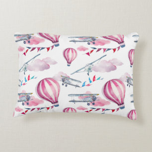Coussins Décoratifs Ballons et biplans