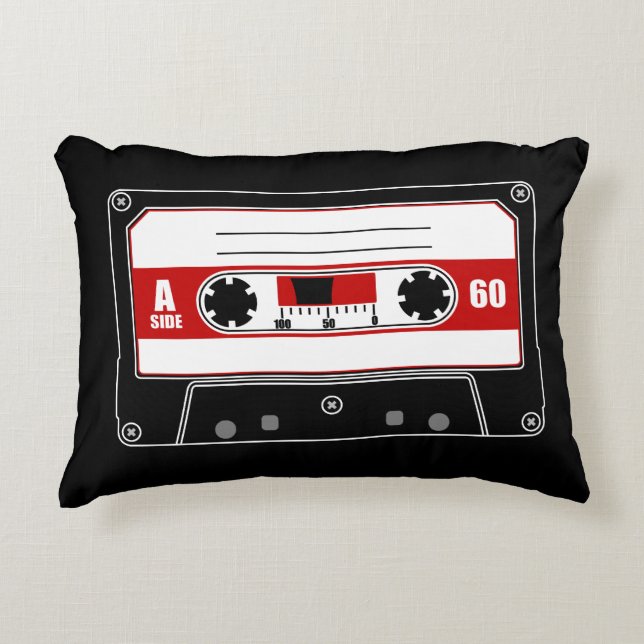 Coussins Décoratifs Bande Cassette (Devant)