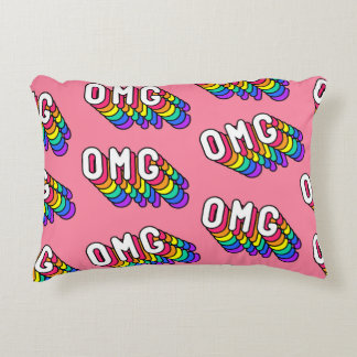 Coussins Décoratifs Bande dessinée rose d'OMG