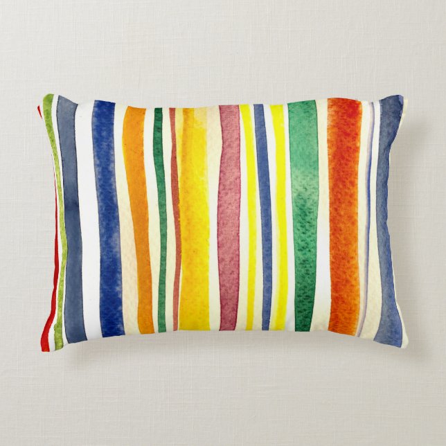 Coussins Décoratifs bandes d'été (Devant)