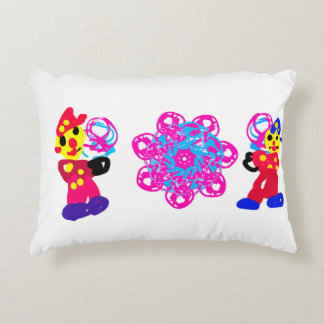 Coussins Décoratifs Barbe à papa et clowns