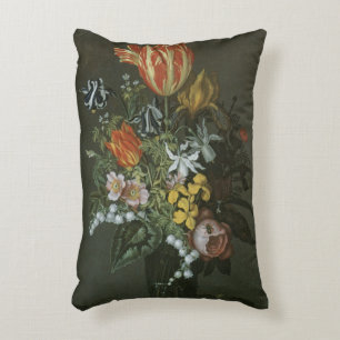 Coussins Décoratifs Baroque Vintage, Nature morte florale Fleurs dans