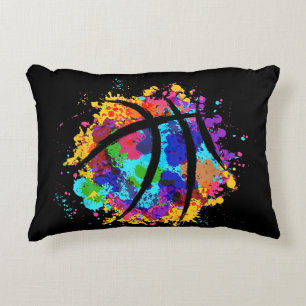 Coussins Décoratifs Basket-ball vintage Graphisme Design Cool Basketba