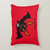 Coussins Décoratifs BAT coussin, nom personnalisé ! (Devant(Vertical))