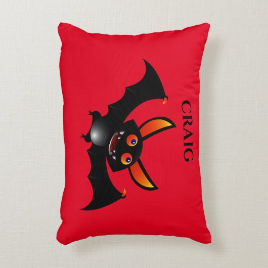 Coussins Décoratifs BAT coussin, nom personnalisé ! (Devant(Vertical))