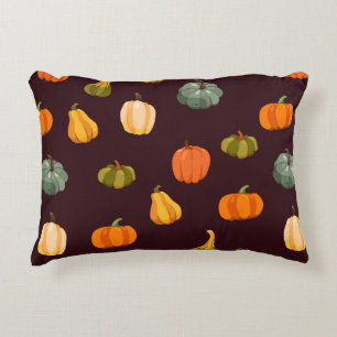 Coussins Décoratifs Beau arrière - plan d'automne avec des citrouilles
