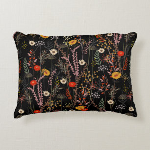 Coussins Décoratifs Beau motif de fleurs de prairie fleurie