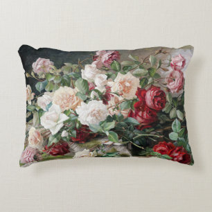 Coussins Décoratifs Beau motif floral avec Roses et Foliage