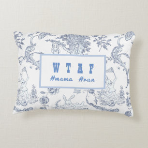Coussins Décoratifs Bébé Lapin Lapin Toile Bleu Lapin Lapin