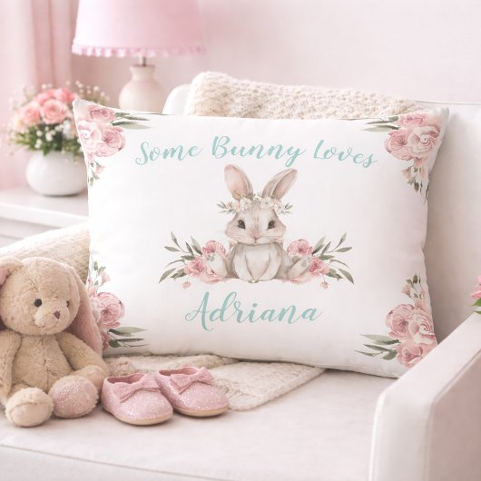 Coussins Décoratifs Bébé Lapin Un Lapin T'Aime