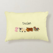 Coussins Décoratifs Bébé mignon animaux de ferme (Devant)