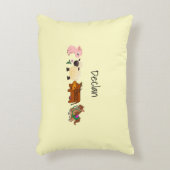 Coussins Décoratifs Bébé mignon animaux de ferme (Devant(Vertical))