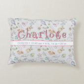 Coussins Décoratifs Bébé mignon Diapeurs, bouteilles et jouets (Dos)