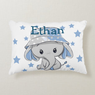 Coussins Décoratifs Bébé mignon éléphant garçon