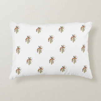 Coussins Décoratifs Bébés : Petit oiseau Kingfisher (OR.W.) -