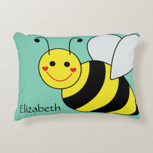 Coussins Décoratifs Bee Bumble Personnalisée
