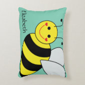 Coussins Décoratifs Bee Bumble Personnalisée (Devant(Vertical))