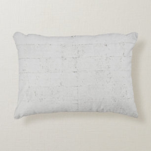 Coussins Décoratifs béton peint blanc