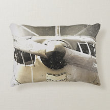 Biplan vintage beige en coton distressé