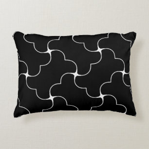 Coussins Décoratifs Biscuits noirs et blancs