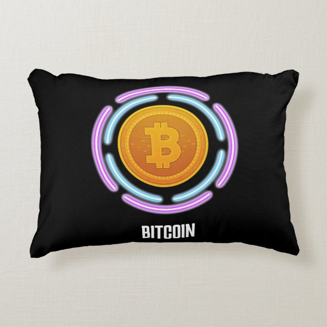 COUSSINS DÉCORATIFS BITCOIN (Devant)
