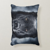 Coussins Décoratifs Black German Shepherd (Devant(Vertical))