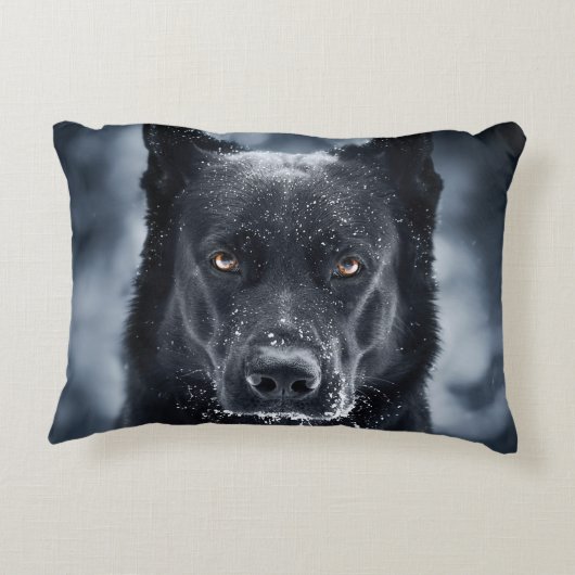 Coussins Décoratifs Black German Shepherd (Dos)