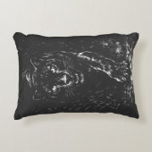 Coussins Décoratifs Black Panther — par BurnsInHell (Devant)