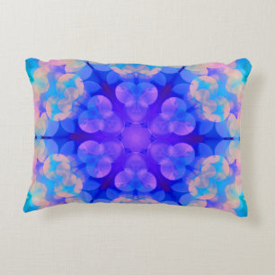 Coussins Décoratifs Bleu et rose pastel