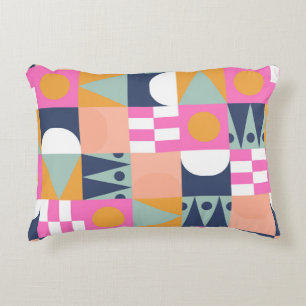Coussins Décoratifs Bloc de couleur africain, motif géométrique.