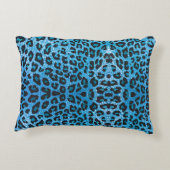 Coussins Décoratifs Blue Leopard Faux Sparkle Sweet Dreams Modern Chic (Dos)