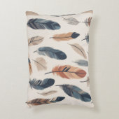 Coussins Décoratifs Boho Feather Pattern Throw Pillow  (Devant(Vertical))
