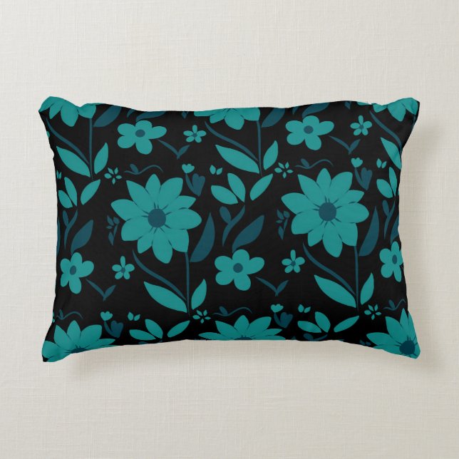 Coussins Décoratifs Bois bleu (Devant)