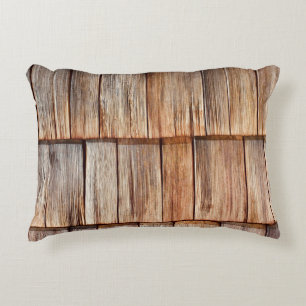Coussins Décoratifs bois Brown