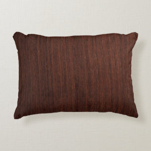 Coussins Décoratifs Bois de marron foncé clair lisse