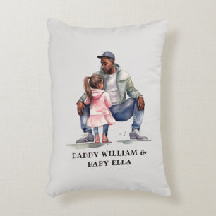 Coussins Décoratifs Bond père noir et fille