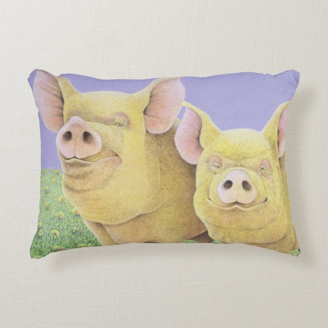 Coussins Décoratifs Bonheur (Devant)