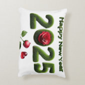 Coussins Décoratifs Bonne année 2025 (Dos(Vertical))