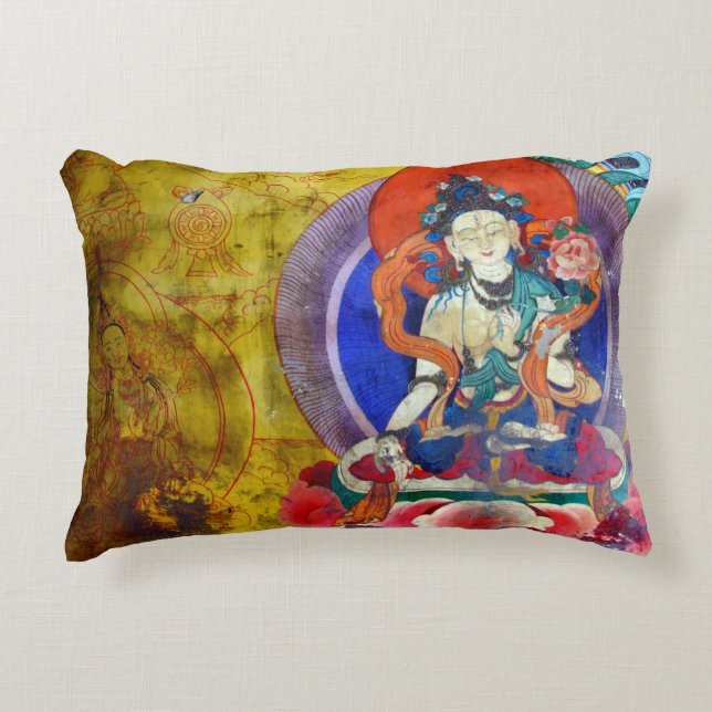 Coussins Décoratifs Bouddha d'Heruka, Tibbet (Coussin) (Devant)