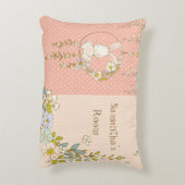 Coussins Décoratifs Boulet mignon Pink Poka point (Dos(Vertical))